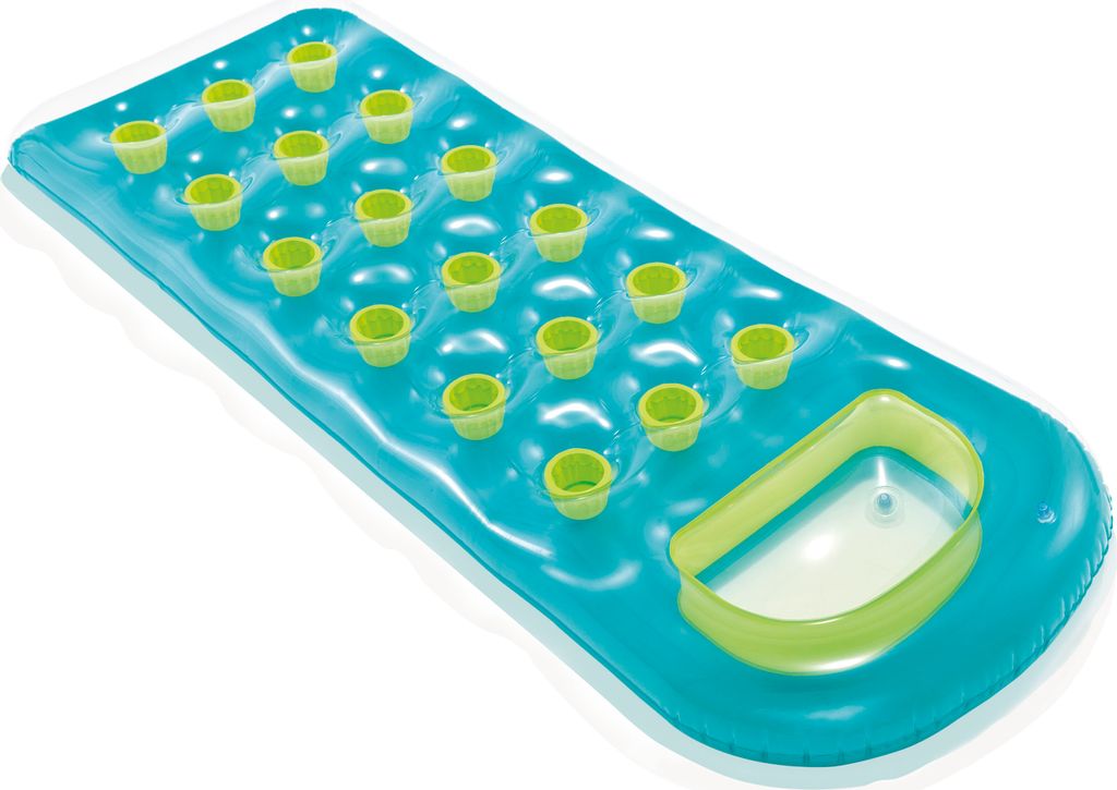 INTEX Matrace nafukovací s okýnkem, barva oranžová Obrázek produktu