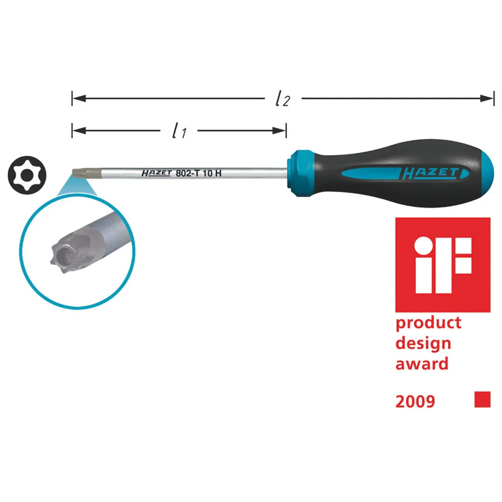 Hazet 802-T40H: Il Re dei Giraviti TORX Security HEXAnamic®