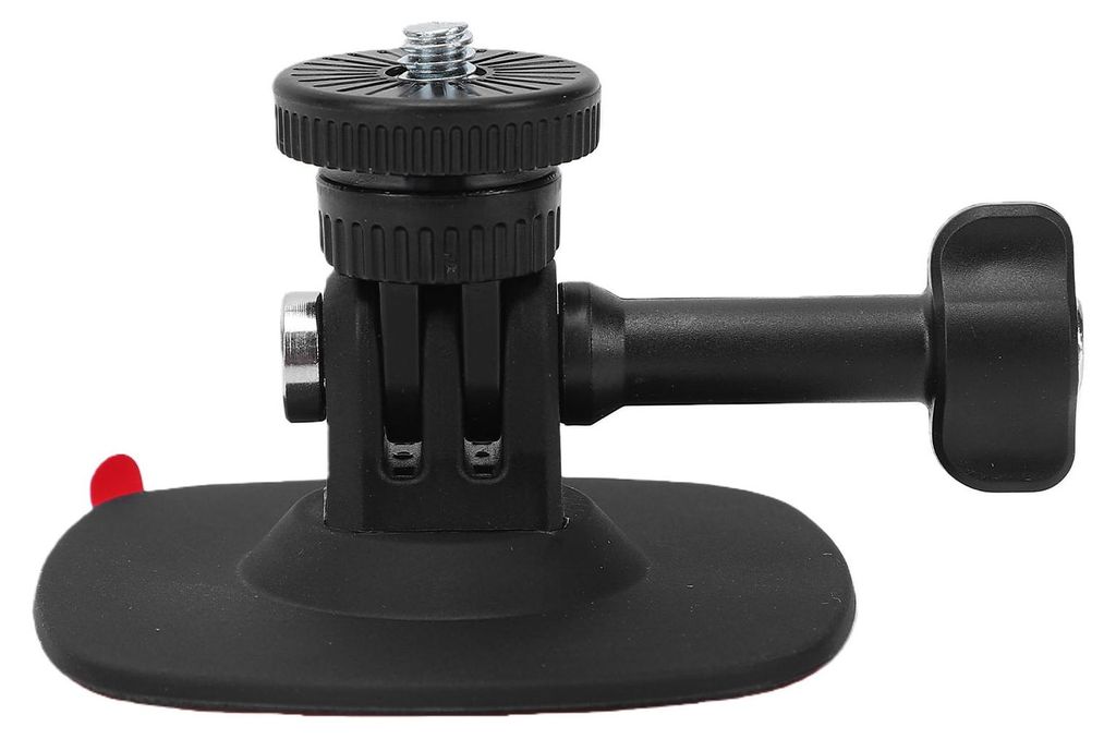 Helmhalterung passend für Action 6 Kamera, 1/4 Zoll Schraube, flexible Basis, selbstklebender Halter, Radfahren