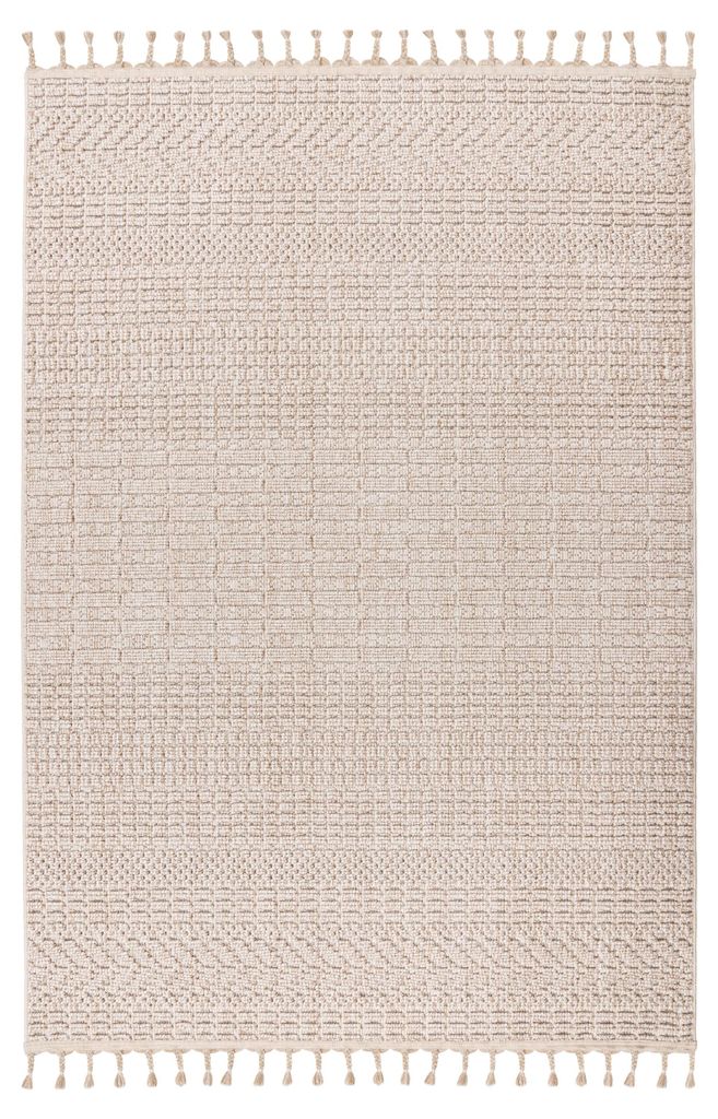 Teppich Reef 125 Beige 80x150 cm – Pflegeleicht & Produktbild 