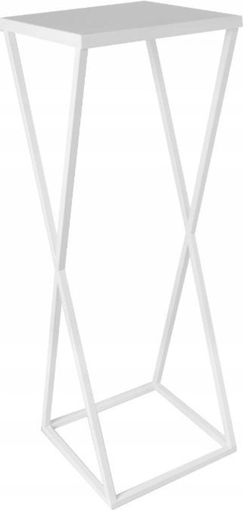 Portafiori moderno a soppalco BIANCO XENA 242/K-12-1P-70B Immagine del prodotto 