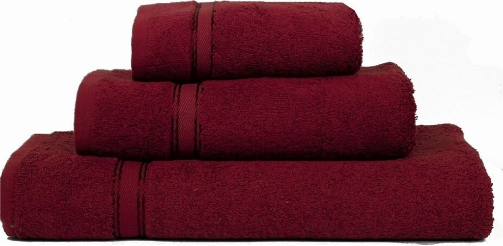 framsohn Walkfrottier Handtücher Ma Belle 100% Baumwolle Frotteetücher saugstark Besonders saugfähig 30x30 cm Bordeaux