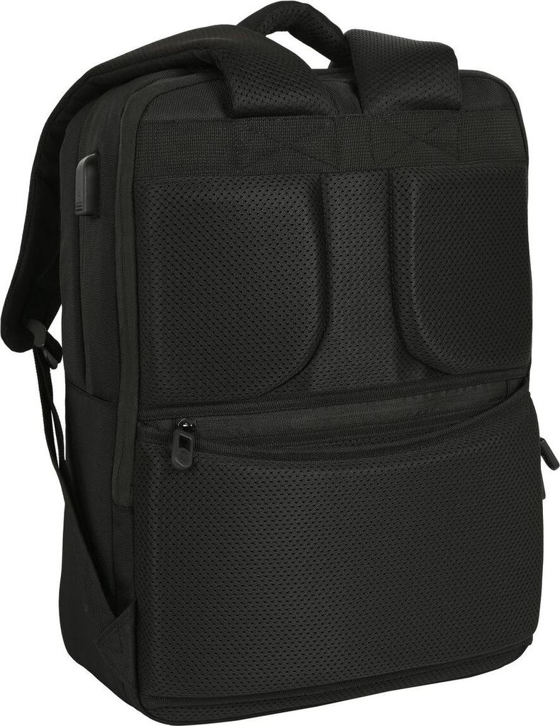 Rucksack 2 Fächer Laptop 15,6+Usb Real Madrid Premium