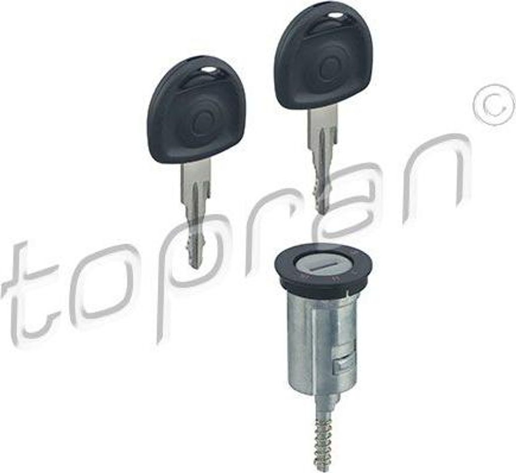 TOPRAN 205 654 Zündschlosszylinder OE 0913694 kompatibel mit Astra F, Astra G, Combo, Corsa B, Corsa C, Meriva, Tigra, Zafira