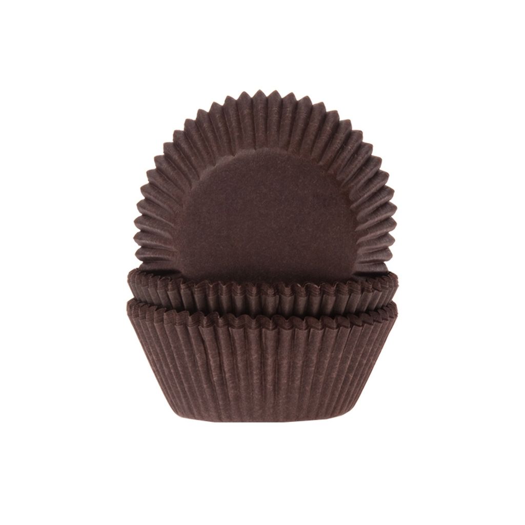50 Muffinförmchen, braun Produktbild 