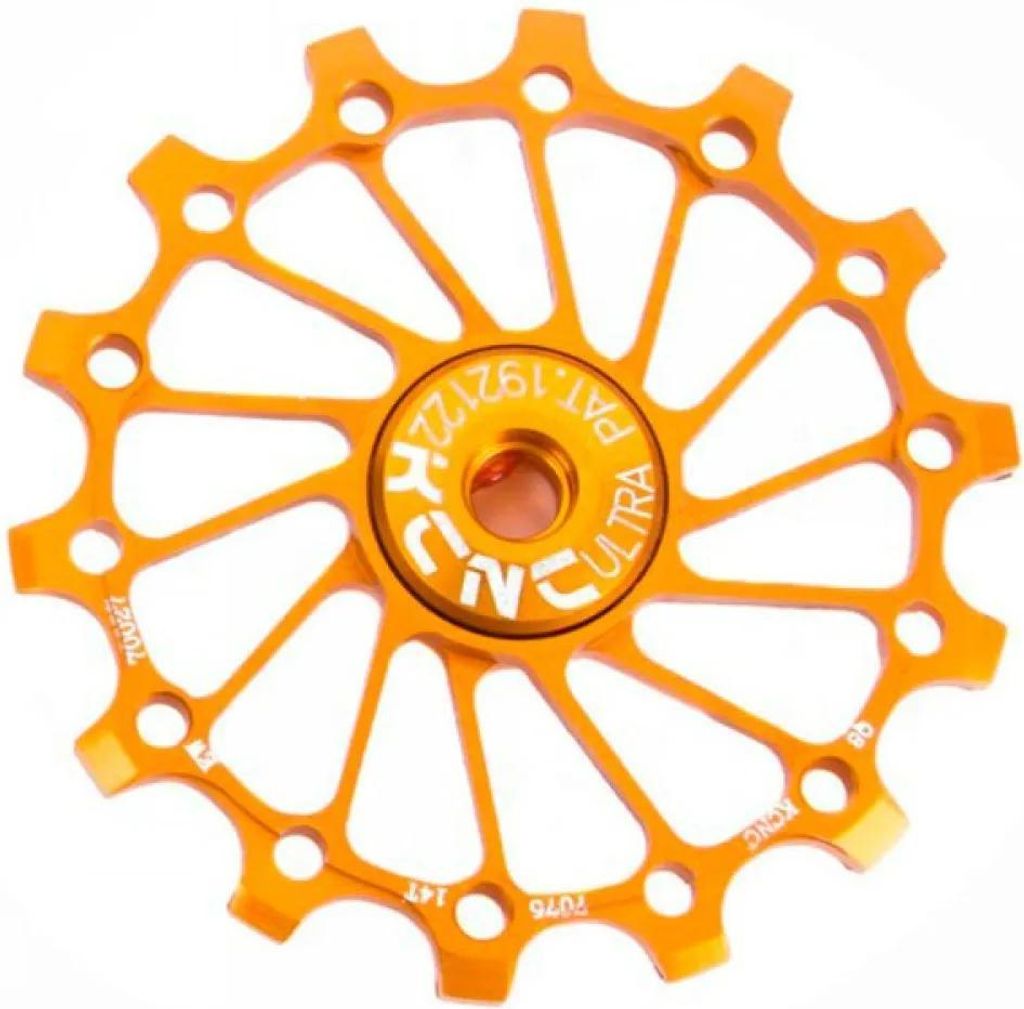 Kcnc Ultra Sram X-sync Long Teeth Narrow/wide 11-12s Schaltrolle Golden 14t Golden 14t