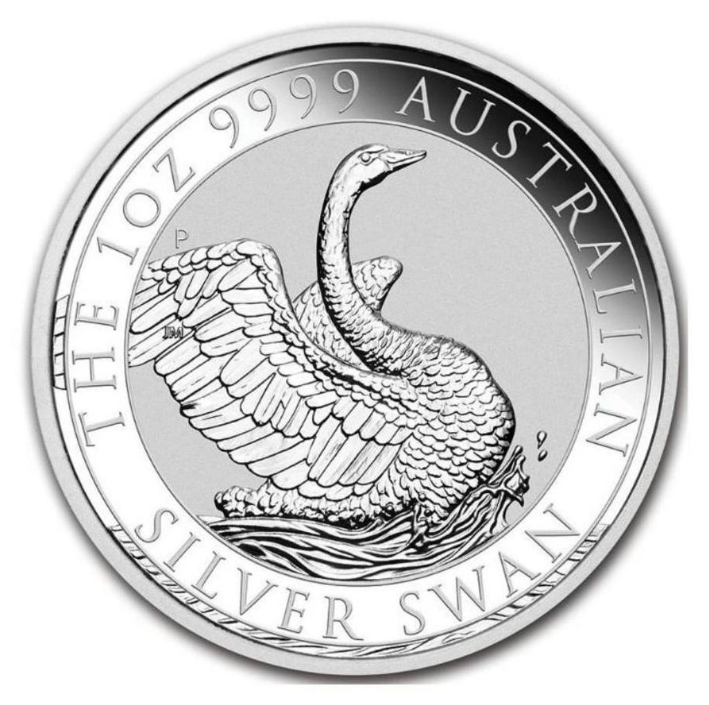 1 Unze Silbermünze Australien Schwan 2020 Silber 9999 Sammlermünze