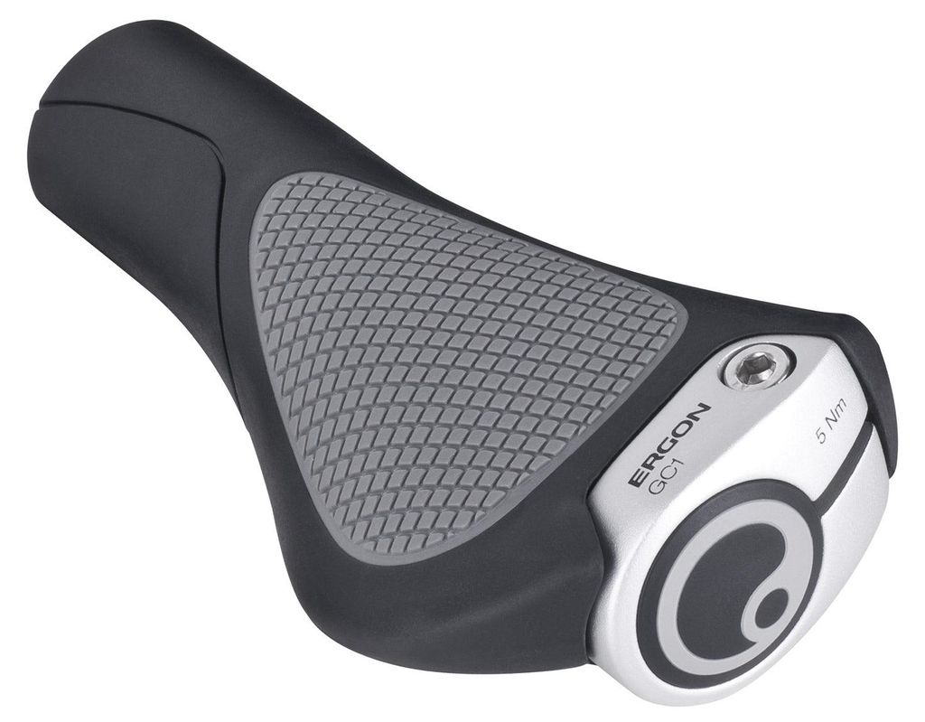 Ergon GC1, Griffe, Aluminium, Schwarz, Grau Produktbild 