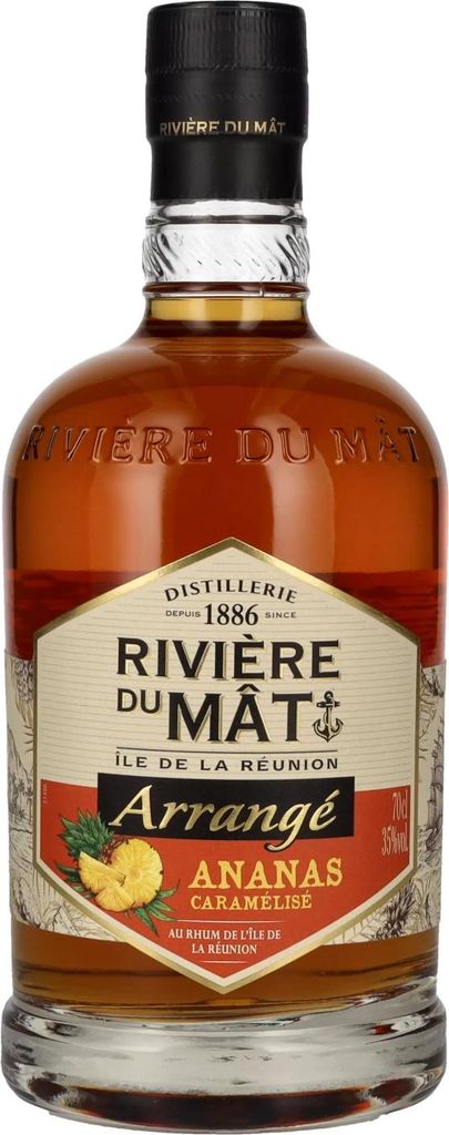 Rivière du Mât Arrangé ANANAS Caramélisé 35% Vol. 0,7l Produktbild 