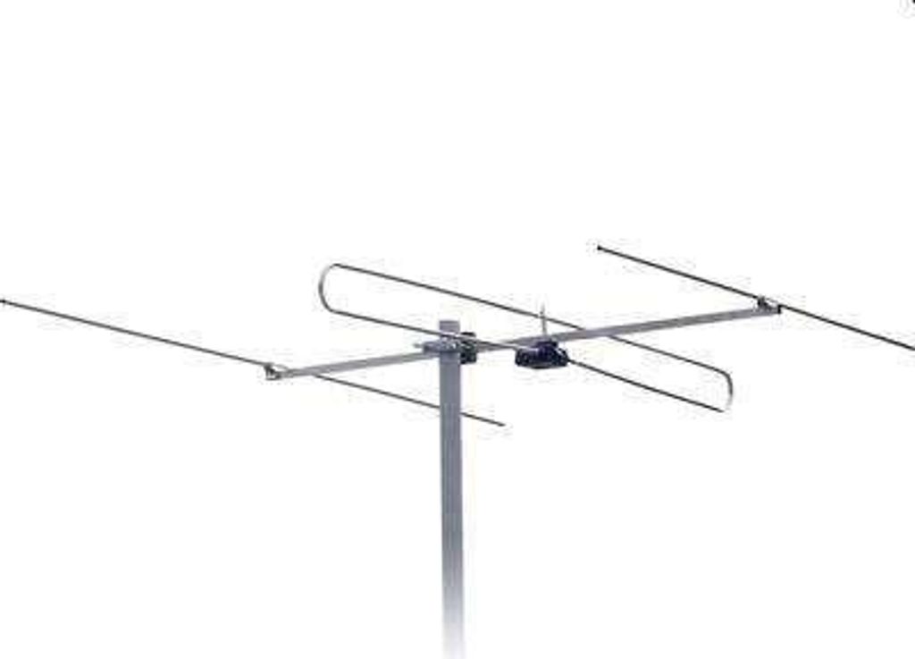 KATHREIN FM-Antenne 87.5-108MHz Mastschelle:22-60mm Gewinn:4.5dB ABE 010