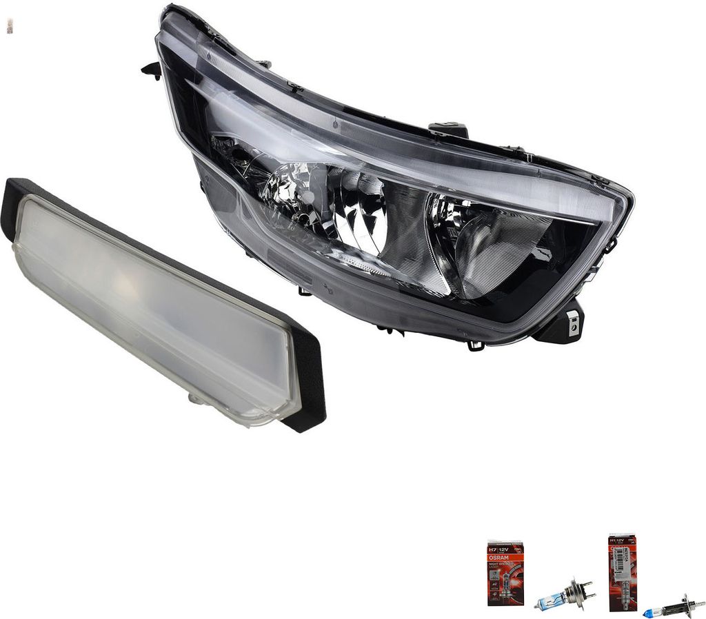 Johns, Scheinwerfer + Osram Night Breaker Laser passend für Iveco Daily VI 03/14- Rechts 5801473749 0005801473749 5801585151 00005801874639 580187...