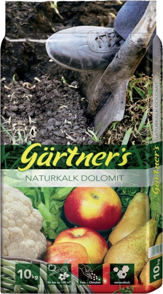 Gärtner ́s Dolomit-Düngekalk, 10 kg