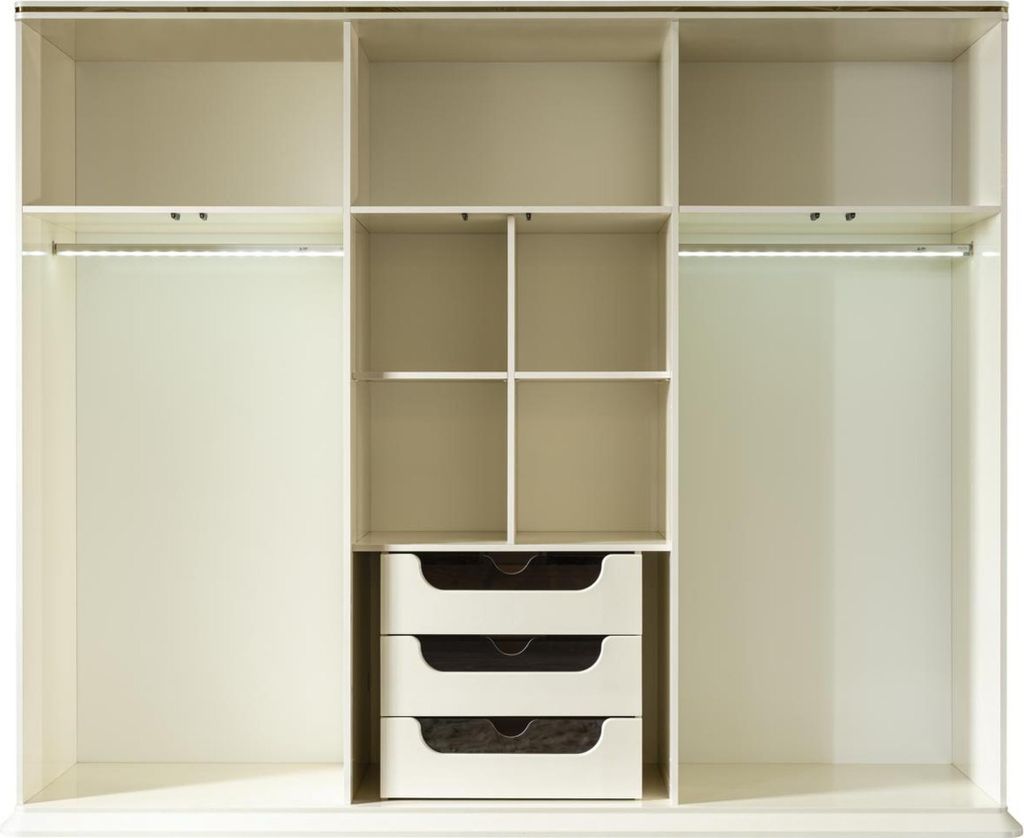 Kleiderschrank Weiß Luxus Lila Schrank Schlafzimmer Holz Möbel Schränke
