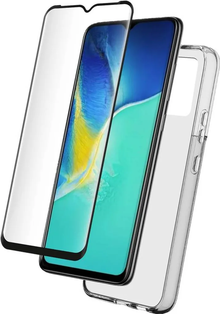 BigBen Connected, confezione di accessori 2 in 1 per Vivo Y55 5G, trasparente