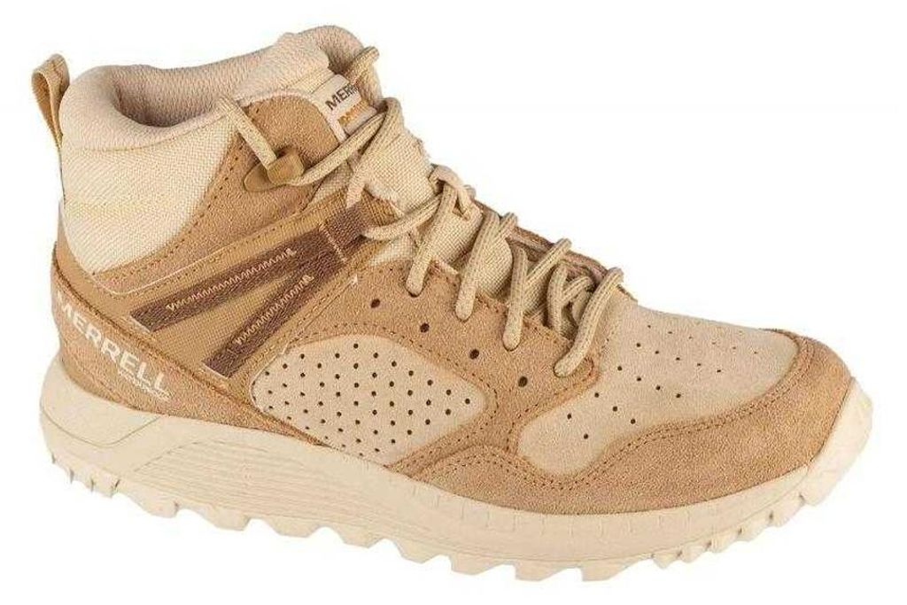 Merrell - "Wildwood" Sneaker für Damen, Leder PP11694 (38 EU) (Beige)