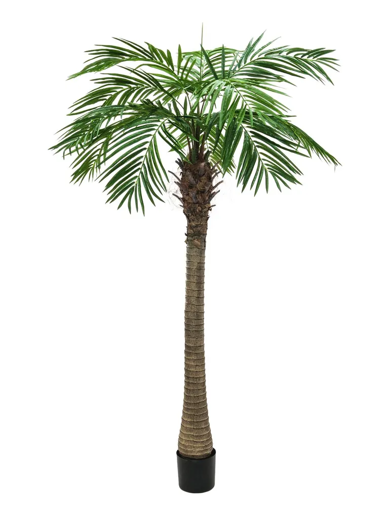 Palmier artificiel Phoenix Luxor 240cm : feuillage dense et réaliste