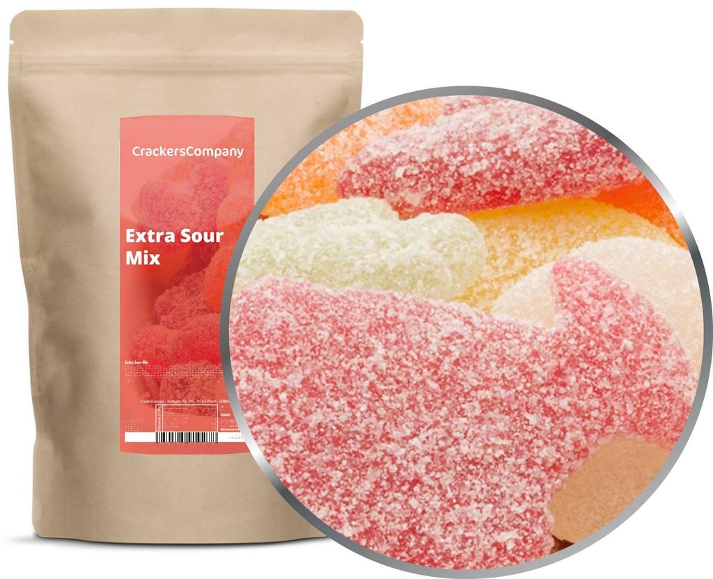 CrackersCompany Extra-Sauer-Mischung (Extra Sour Mix), ZIP-Beutel 700 g