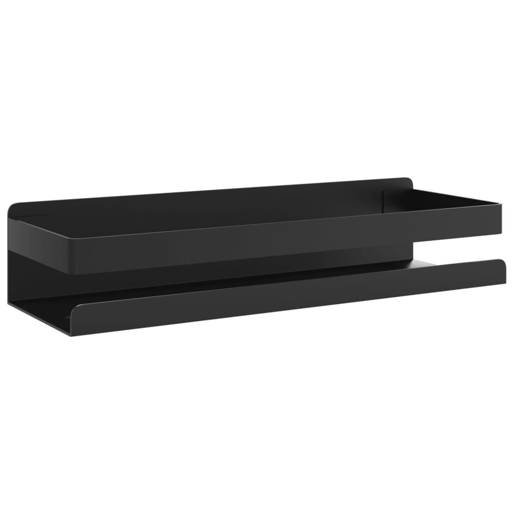 vidaXL Sprchová vanička matná černá 30x10x6 cm Kartáčovaná Obrázek produktu 