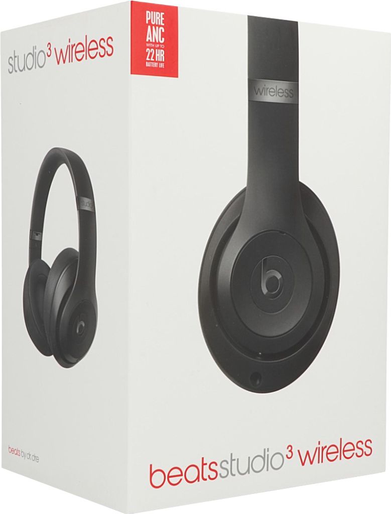 Beats Studio 3 Wireless Over-Ear Kopfhörer matt-schwarz Produktbild 