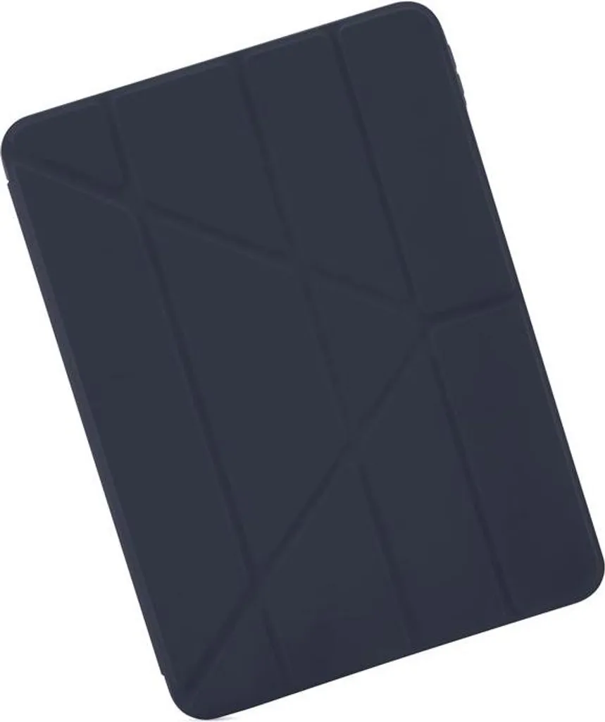 Protection iPad Pro 13 Antichoc Pipetto Origami No1 Stable Bleu Foncé
