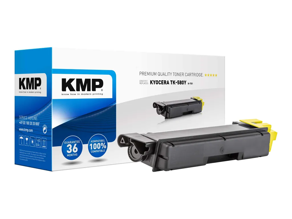 Toner Compatibile KMP K-T51 Giallo per Kyocera FS-C5150DN 2.8k pag