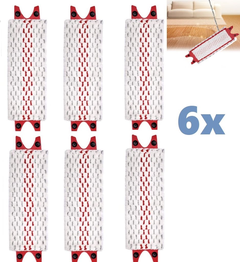 6x Wymienna nakładka na mopa pasująca do Vileda Ultramat Zdjęcie produktu 2