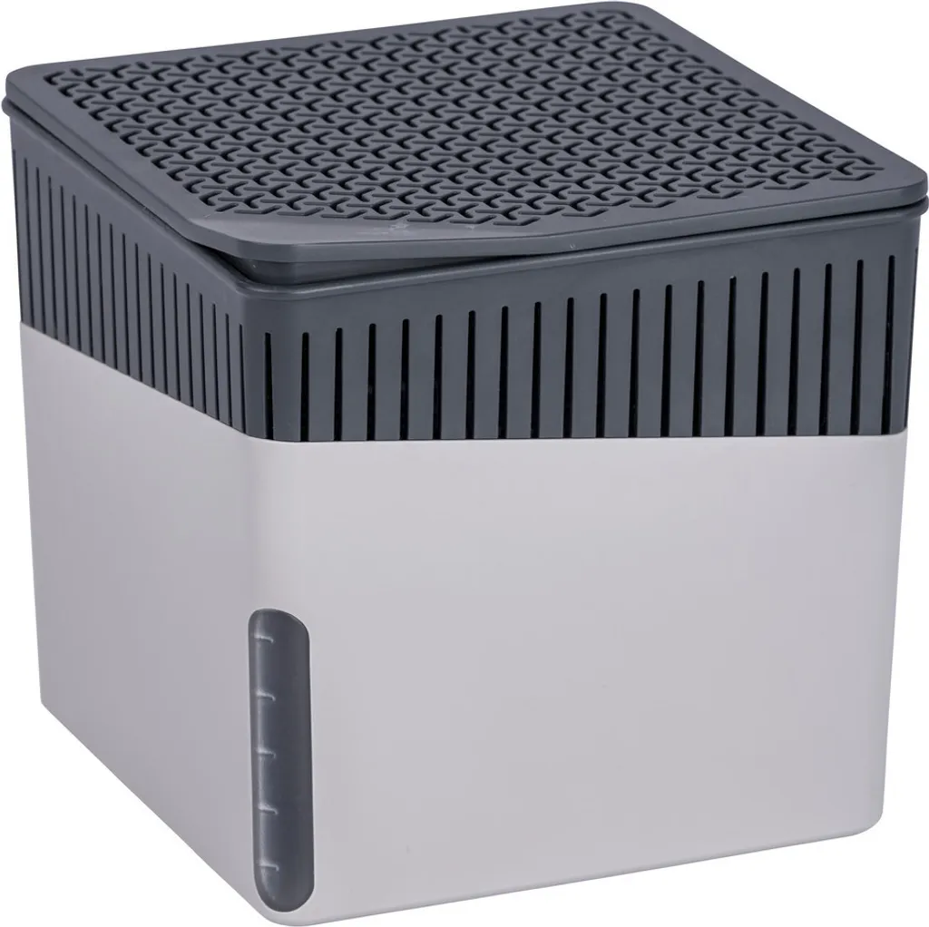 WENKO Deumidificatore Cube Grey 1000g: Stop Muffa Senza Corrente
