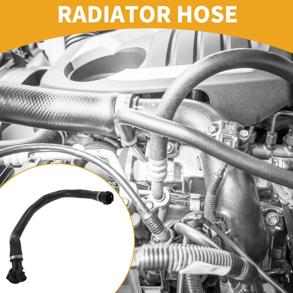 Durite de radiateur caoutchouc noir pour BMW X1 X2 - Qualité Supérieure