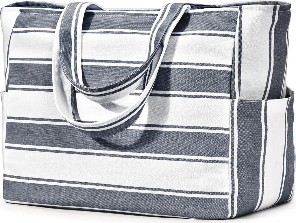 Grand Sac de Voyage Familial 40L - Tote Bag de Plage Femme Très Large