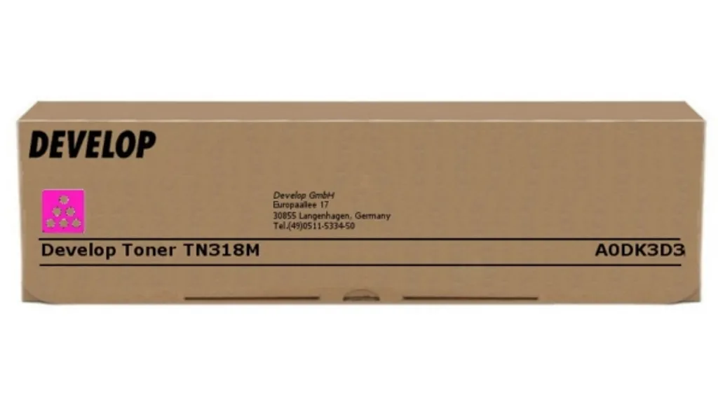 Toner TN318M Develop magenta haute capacité pour impression durable - 3