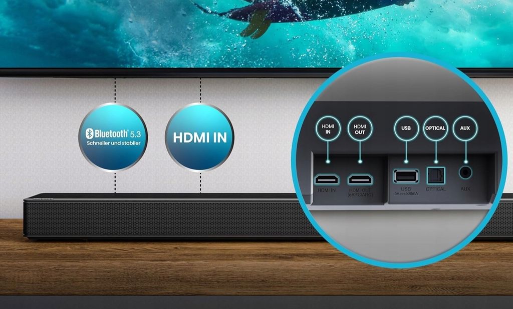 HISENSE Soundbar se subwooferem AX5125H Obrázek produktu 9