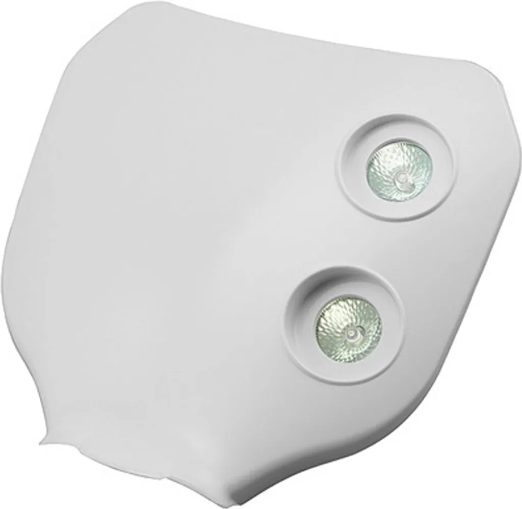 Masque double phare STR8 Cross halogène blanc pour mécaboite et 50cc