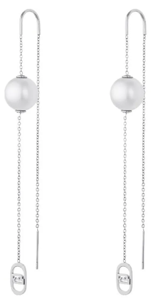 Boucles d'oreilles perle synthétique LJ3009 - Idéal pour mariage et fête