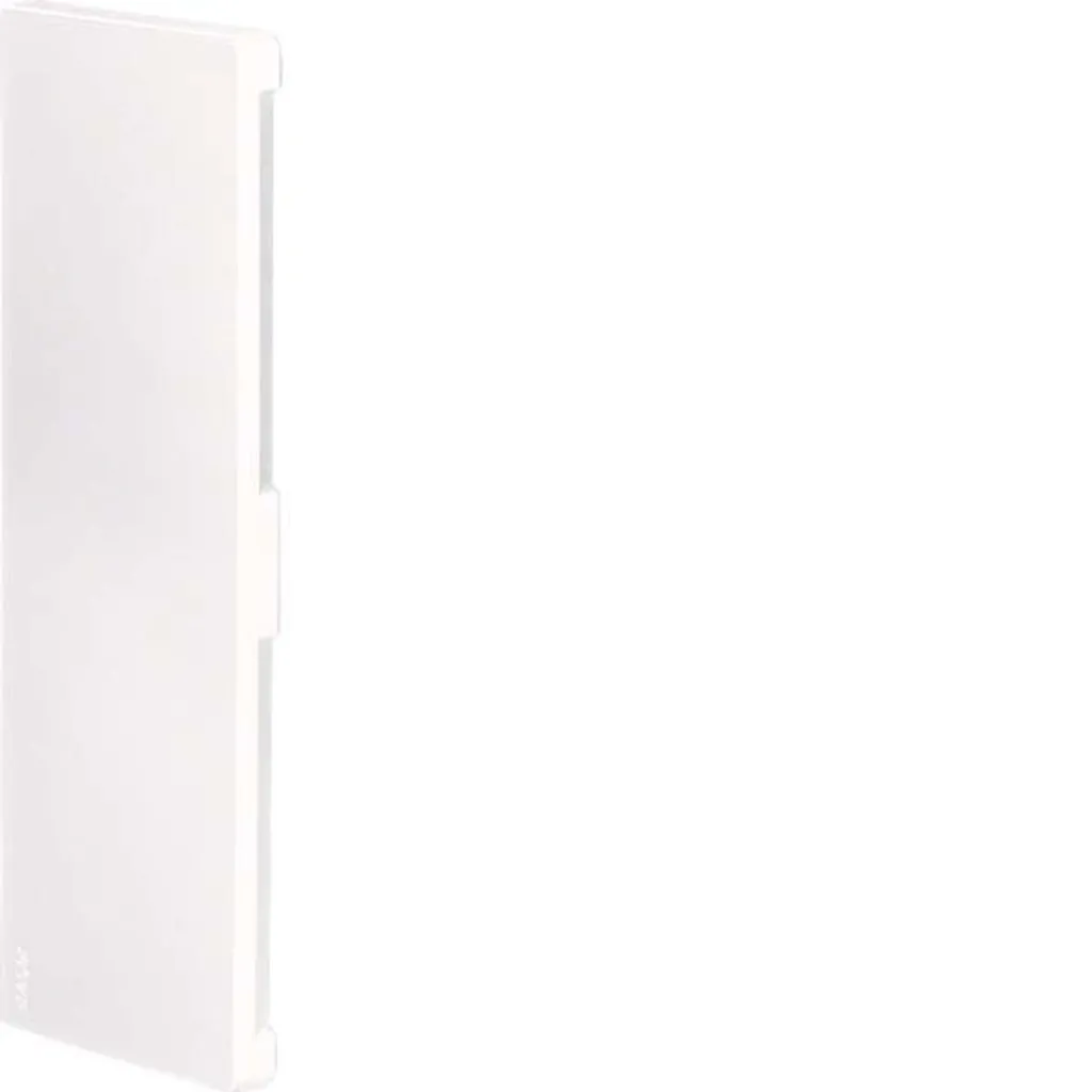 Endstück Hager BR652106D9016 Blanc en Plastique ABS Haute Résistance