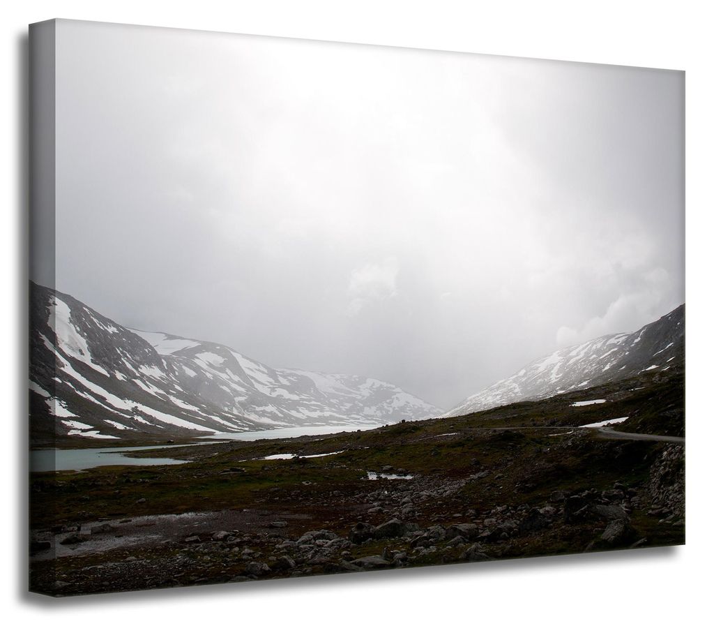 Leinwanddruck Natur Tal Berge 40x30 cm