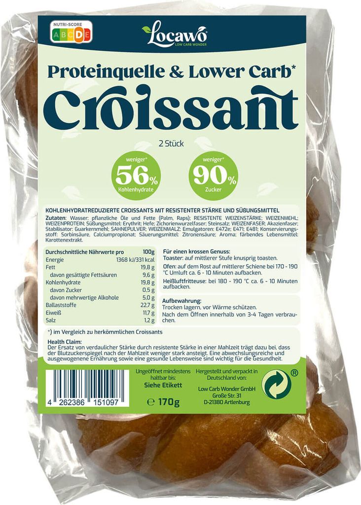 Proteinquelle & Lower Carb Croissant