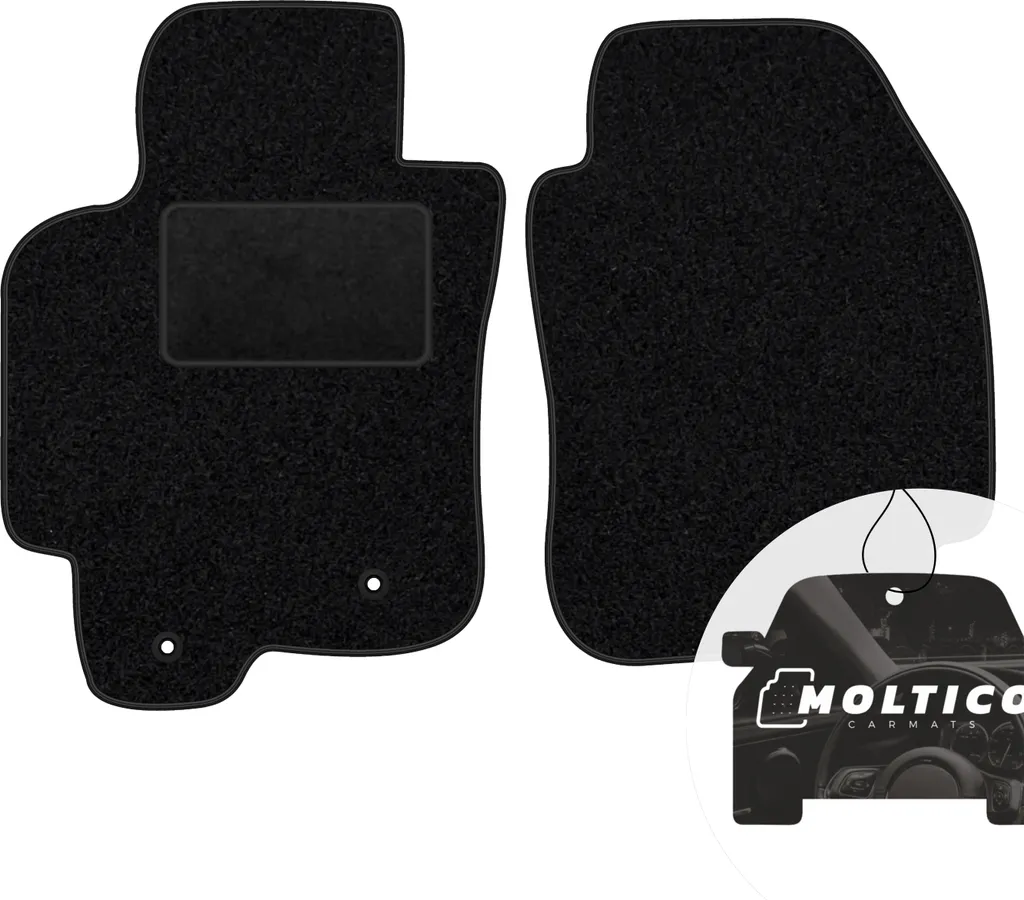 Tappeti Auto per Jaguar X-type 2001-2009 moto-MOLTICO Velluto Nero