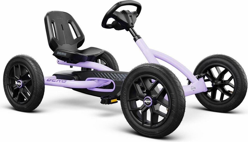BERG Gokart Buddy pre deti od 3 rokov, fialový Obrázok produktu 