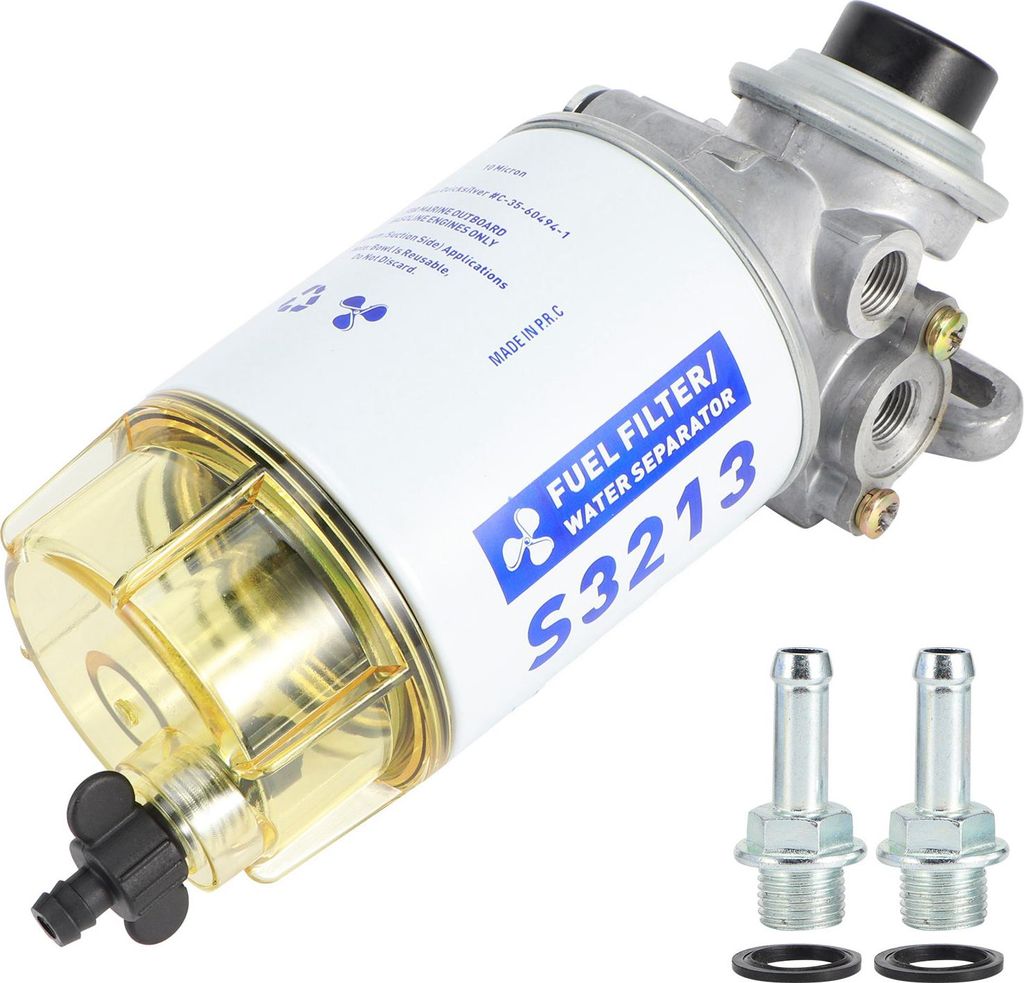 Marine Kraftstofffilter Wasserabscheider Komplettset S3213 Teile für Bootsaußenbordmotoren