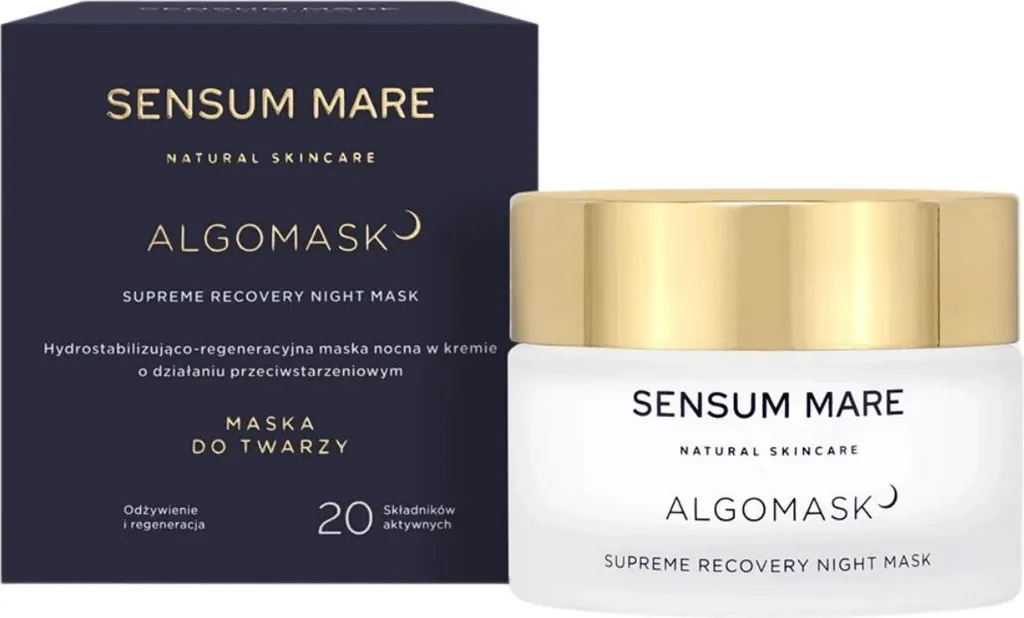 Sensum Mare ALGOMASK 50 ml: Trattamento Notte Rigenerante Professionale