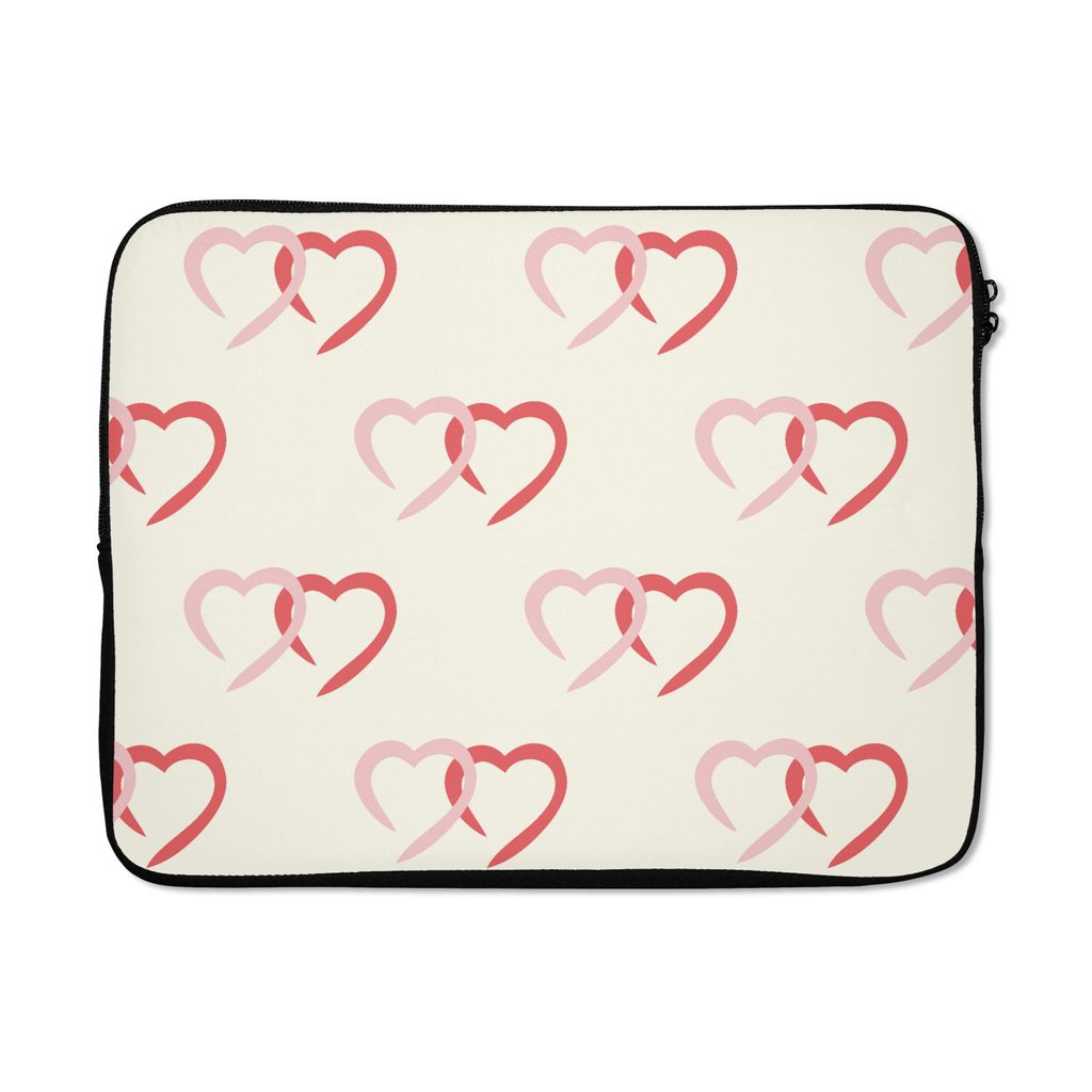 MuchoWow Laptop Hülle 15 Zoll Valentinsgeschenk - Liebe - Muster Laptoptasche - Laptoptasche - Sleeve - Rundum-Schutz