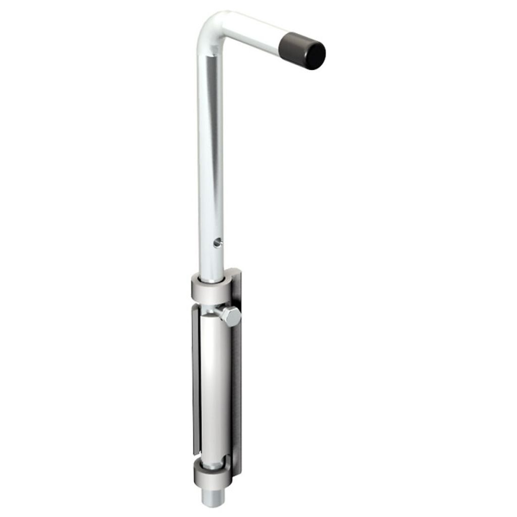 Riegel für Schiebetore, verstärkt, zum Anschweißen, Höhe 300 mm, Durchmesser 14 mm, Tore bis 80 kg