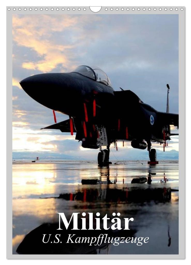 Militär. U.S. Kampfflugzeuge (Wandkalender 2027 DIN A3 hoch), CALVENDO Monatskalender
