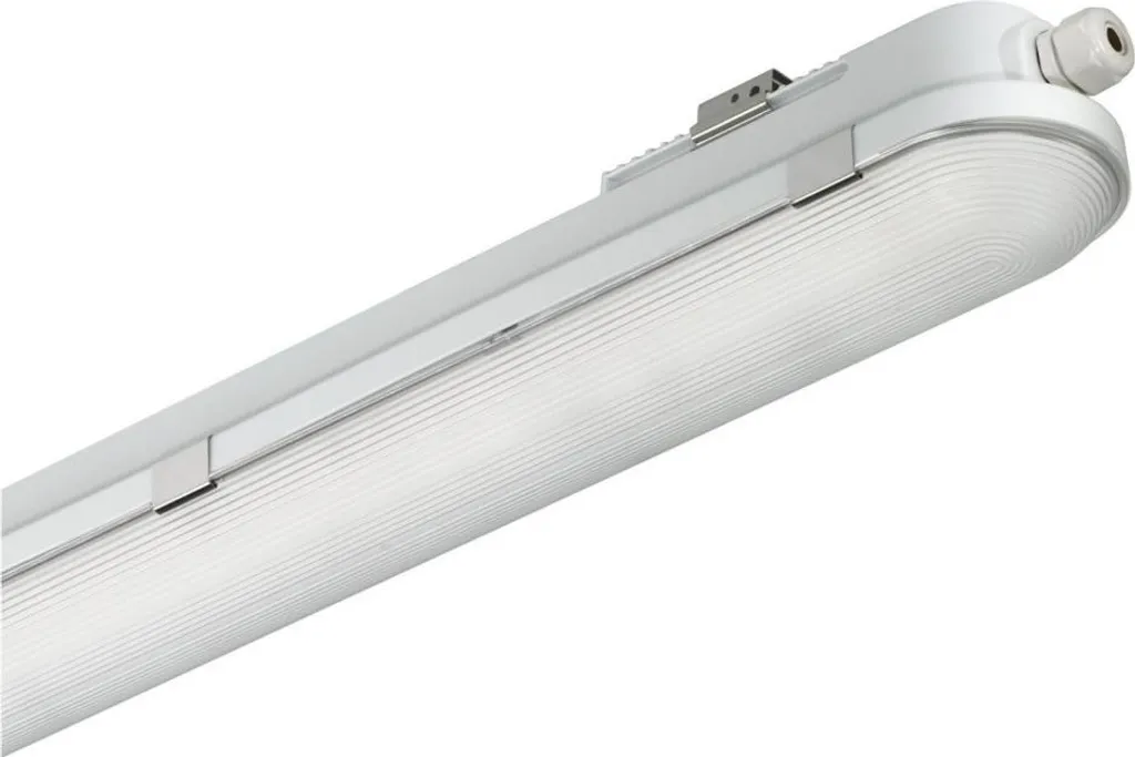 Réglette LED WT120C 840 Étanche : Finissez-en avec l'humidité en 1,5m