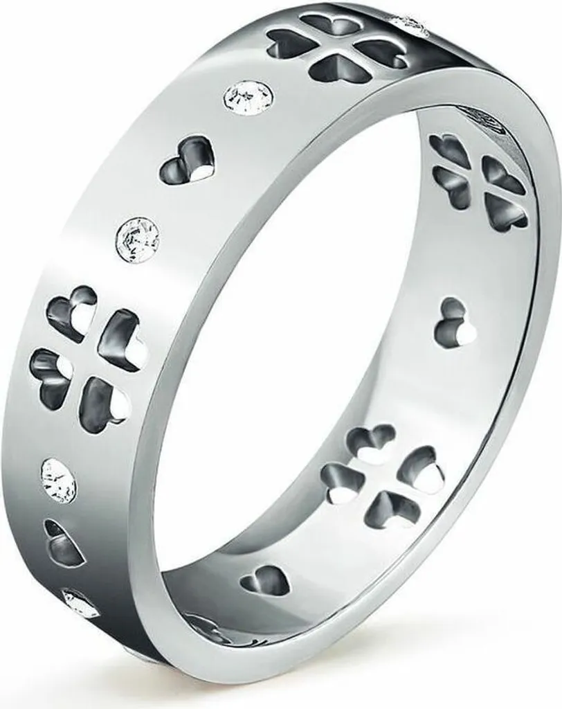 Folli Follie 3R14F014C-48 Anello Silver Donna Fashion Jewelery Misura 8