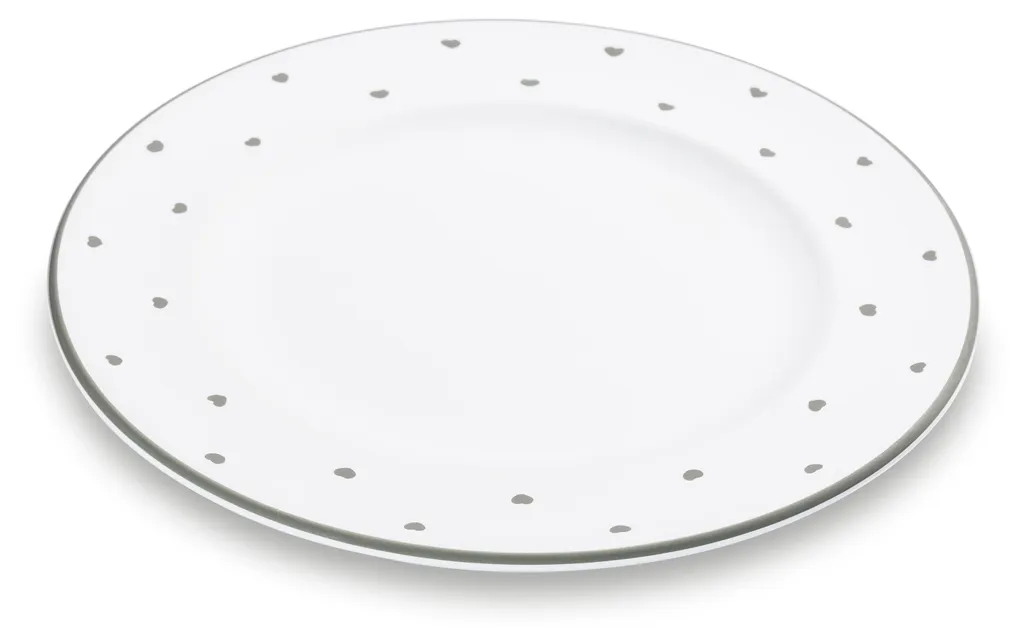 Assiette dessert céramique 22cm résistante et chic Gmundner Herzerl