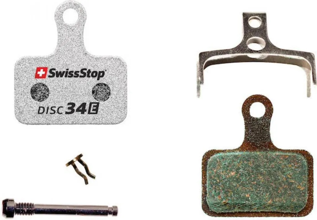 Plaquettes de frein vélo de route SwissStop Disc 34 E pour la montagne