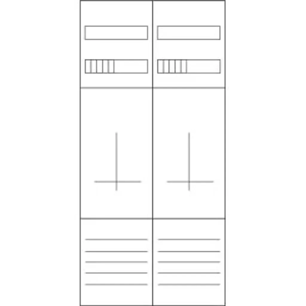 Panneau de comptage Eaton ZSD-Z27A1332 pour rénovation électrique