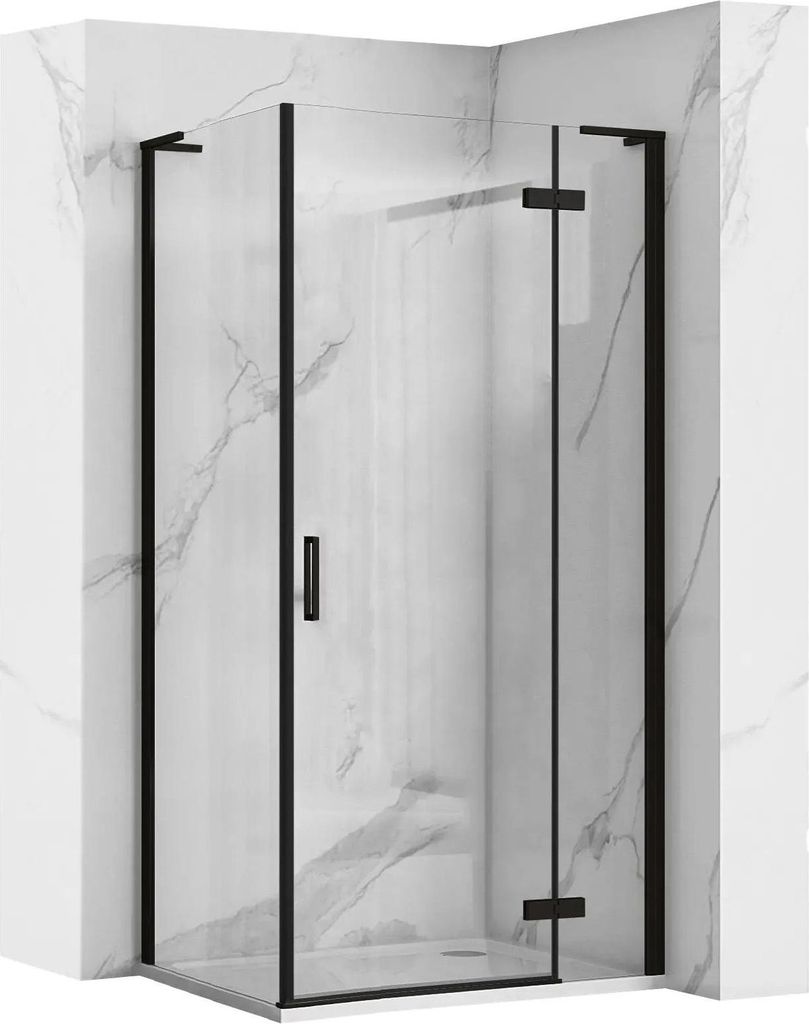 Rea Duschkabine Hugo 80X90 Black