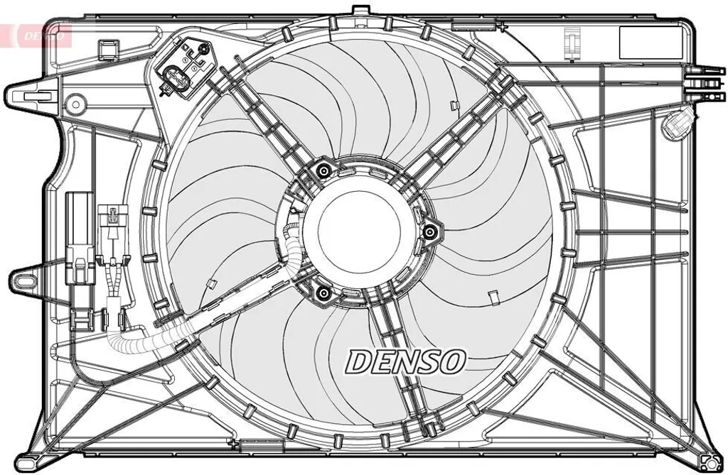 Ventilateur de radiateur pour FIAT 500X (334) Refroidissement Moteur